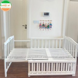 Nôi cũi Goldcat kéo dài thành giường