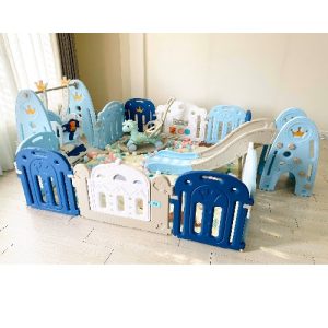 Quây cũi Holla vương miện combo full đồ chơi