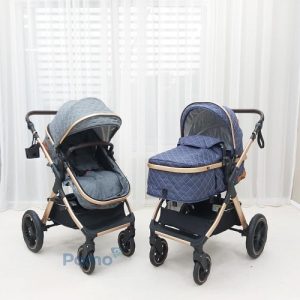 Xe đẩy nôi gấp gọn Beleco PM-02128